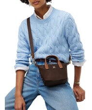 TOMMY HILFIGER POPETTE Borsa a mano, con tracolla e logo fondant brown - Borse Donna - 2