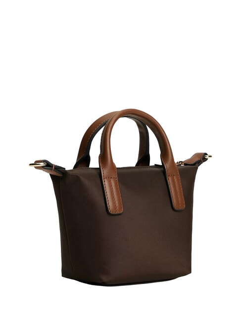 POPETTE Borsa a mano, con tracolla e logo fondant brown - Borse Donna