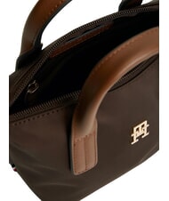 TOMMY HILFIGER POPETTE Borsa a mano, con tracolla e logo fondant brown - Borse Donna - 4
