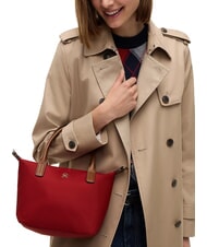 TOMMY HILFIGER POPETTE Shopper a mano, con tracolla autumn red - Borse Donna - 2