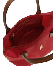 TOMMY HILFIGER POPETTE Shopper a mano, con tracolla autumn red - Borse Donna - 4