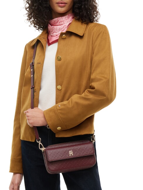 TH ICON Mini Bag a tracolla oxblood - Borse Donna