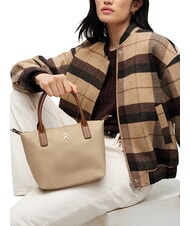 TOMMY HILFIGER POPETTE Shopper a mano, con tracolla horseradish - Borse Donna - 4
