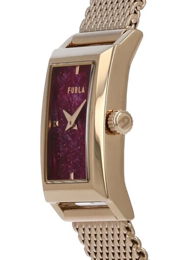 BAGUETTE SHAPE Orologio fashion rosso e rosa - Orologi
