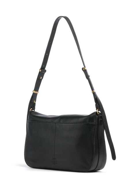 LOVE SATCHEL Borsa a spalla nero-antique gold - Borse Donna