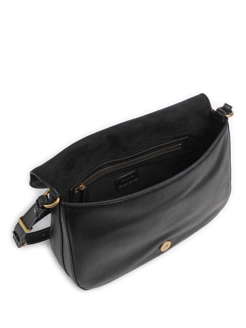 LOVE SATCHEL Borsa a spalla nero-antique gold - Borse Donna