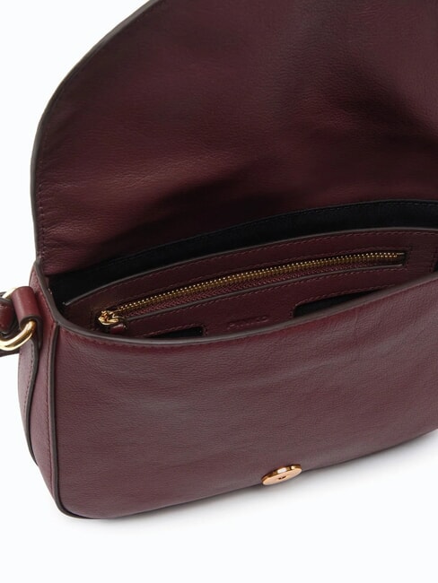 LOVE SATCHEL Mini Bag a tracolla borgogna-antique gold - Borse Donna