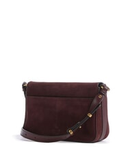 PINKO LOVE SATCHEL Mini Bag a tracolla, in pelle borgogna-antique gold - Borse Donna - 2