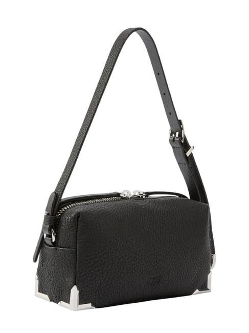 TRITTICO Borsa a spalla nero limousine-shiny nickel - Borse Donna