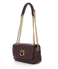 PINKO CLICK SOFT Mini Bag a spalla / a tracolla castano intenso-antique gold - Borse Donna - 2