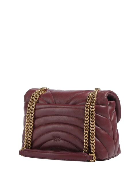 LOVE PUFF CLASSIC Borsa in nappa a tracolla ribes intenso-antique gold - Borse Donna