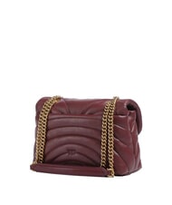 PINKO LOVE PUFF CLASSIC Borsa in nappa a tracolla ribes intenso-antique gold - Borse Donna - 3