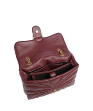 PINKO LOVE PUFF CLASSIC Borsa in nappa a tracolla ribes intenso-antique gold - Borse Donna - 4