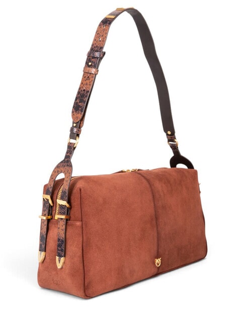 24 CLASSIC Borsa a spalla castano intenso-matt. gold - Borse Donna