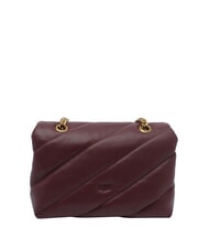 PINKO MINI LOVE BAG Borsa in nappa ribes intenso-antique gold - Borse Donna - 3