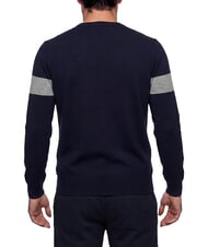 GUESS MARK LOGO JACQUARD Maglia con logo triangolare smartblue - Maglie Uomo - 2