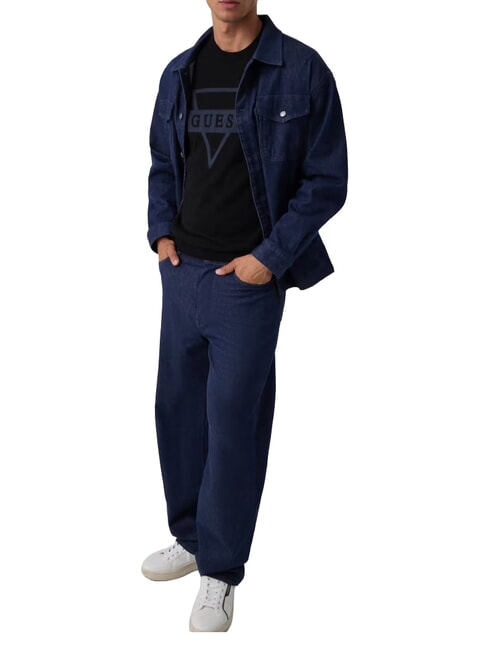 MARK LOGO JACQUARD Maglia con logo triangolare jetbla - Maglie Uomo