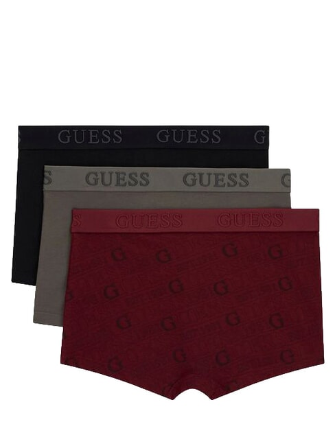 JOE Boxer, pacco da 3 pezzi guess diagonal wordi - Slip Uomo