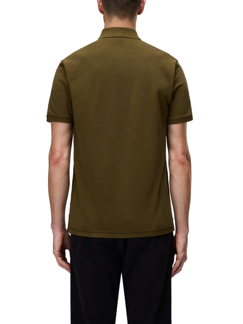 EBEA 3 Polo in cotone dark olive - Polo Uomo