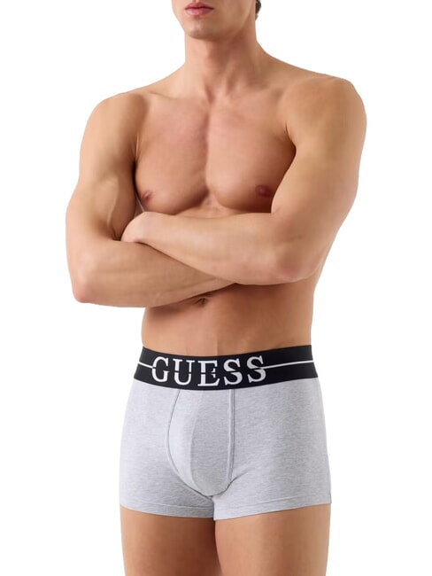 JOE Set 3 boxer grey white black com - Slip Uomo