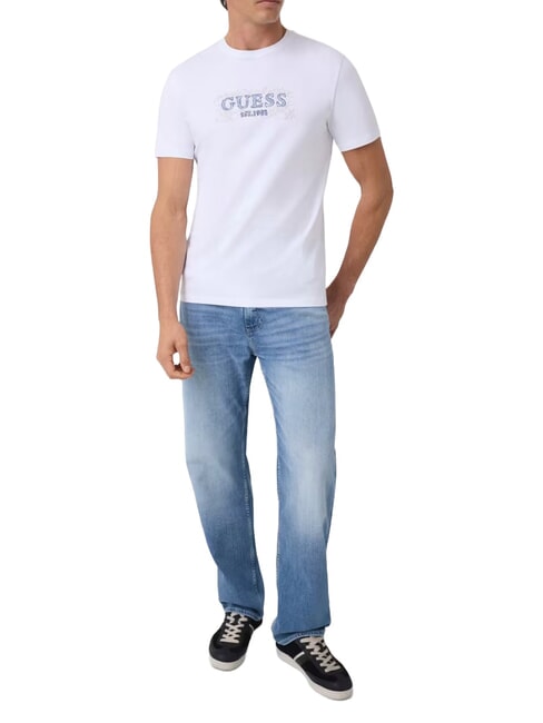 BOX LORO ROPES Maglietta con logo appuntato purwhite - T-shirt Uomo