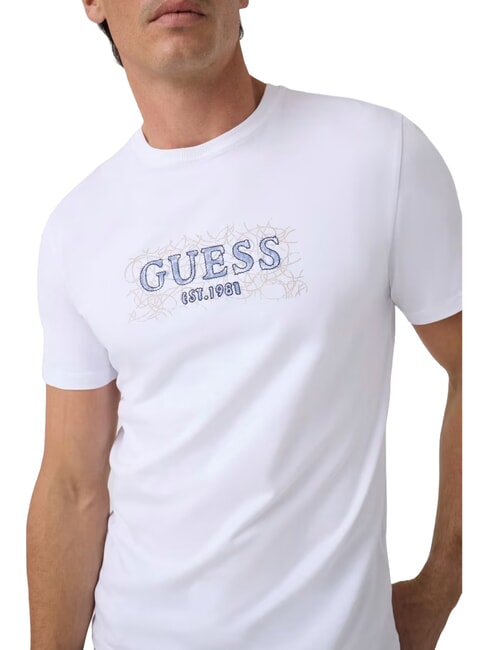 BOX LORO ROPES Maglietta con logo appuntato purwhite - T-shirt Uomo