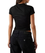 GUESS LICIA T-shirt a maniche corte jet black heather - T-shirt e Top Donna - 2