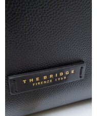 THE BRIDGE GEMMA Borsa a mano, con tracolla Nero Oro - Borse Donna - 3