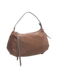 BORBONESE PRIVE Borsa a spalla, con tracolla castagno - Borse Donna - 2