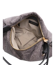 BORBONESE PRIVE Borsa a spalla, con tracolla catrame - Borse Donna - 5