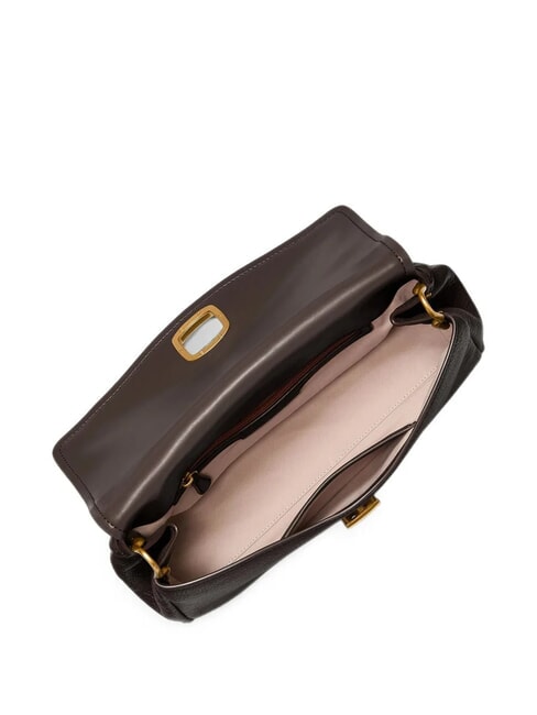 BRYANT Borsa a spalla, in pelle chocolate - Borse Donna