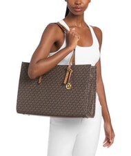 MICHAEL KORS ZADIE Borsa a spalla brn/acorn - Borse Donna - 2