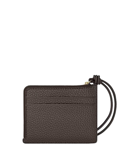 JET SET Portacard in pelle chocolate - Portafogli Donna