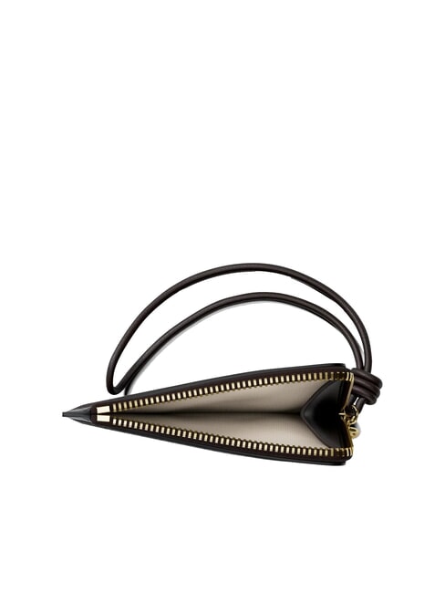 JET SET Portacard in pelle chocolate - Portafogli Donna
