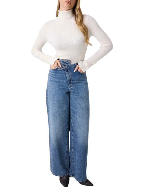 ELLIE Maglia a manica lunga cremwhi - Maglie Donna