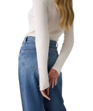 GUESS ELLIE Maglia a manica lunga cremwhi - Maglie Donna - 4