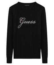 GUESS GEORGIA LOGO Maglia a manica lunga jetbla - Maglie Donna - 5