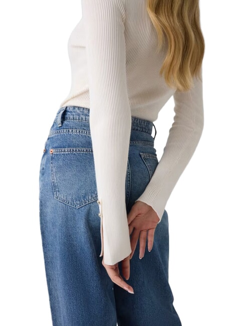 ELLIE Maglia a manica lunga cremwhi - Maglie Donna