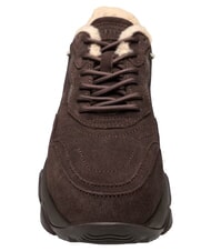 GUESS MICOLA3 Sneakers in pelle brown - Scarpe Donna - 3