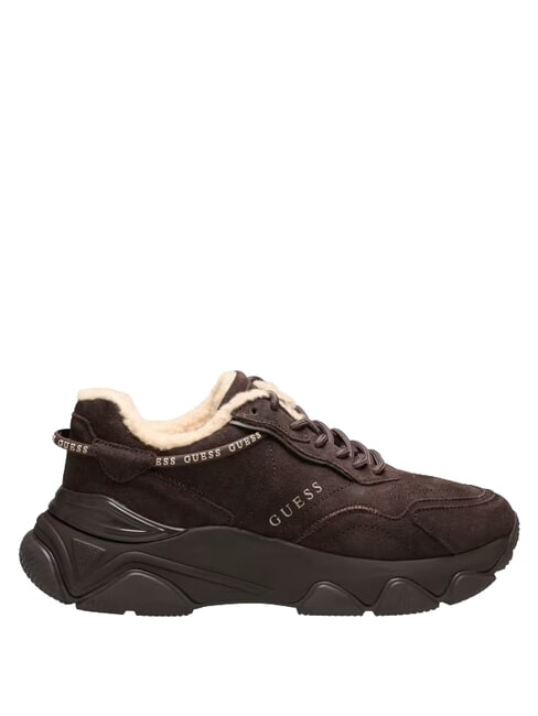 MICOLA3 Sneakers in pelle brown - Scarpe Donna