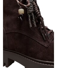 GUESS FIZZLE Stivaletti in pelle brown - Scarpe Donna - 6