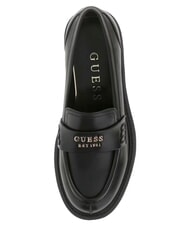 GUESS YAMINA Mocassino in pelle NERO - Scarpe Donna - 4