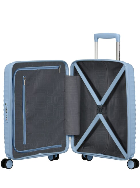 DIABLAST Trolley bagaglio a mano, chiusura TSA glacier blue - Bagagli a mano