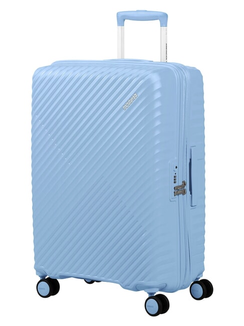 DIABLAST Trolley medio, espandibile, chiusura TSA glacier blue - Trolley Rigidi