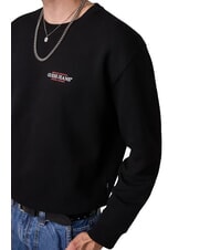 GUESS JEANS REGULAR AMERICAN Felpa a girocollo jetbla - Felpe Uomo - 3