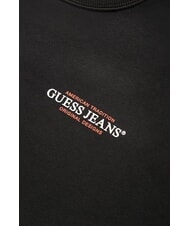 GUESS JEANS REGULAR AMERICAN Felpa a girocollo jetbla - Felpe Uomo - 6