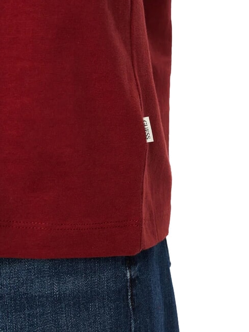 MINI TRIANGLE Maglietta in cotone vineyard red - T-shirt Uomo