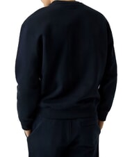 GUESS JEANS REGULAR AMERICAN Felpa a girocollo daring ocean - Felpe Uomo - 2