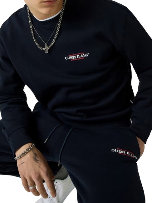 REGULAR AMERICAN Felpa a girocollo daring ocean - Felpe Uomo