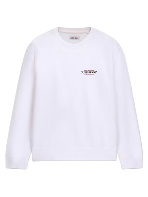 REGULAR AMERICAN Felpa a girocollo purwhite - Felpe Uomo